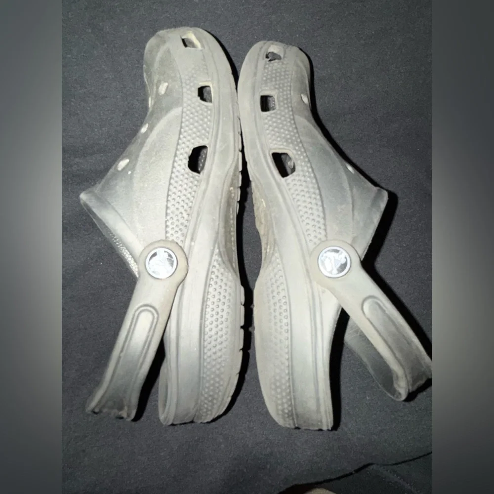 CROCS black kids M4 W6 slides shoes kids woman mens unisex